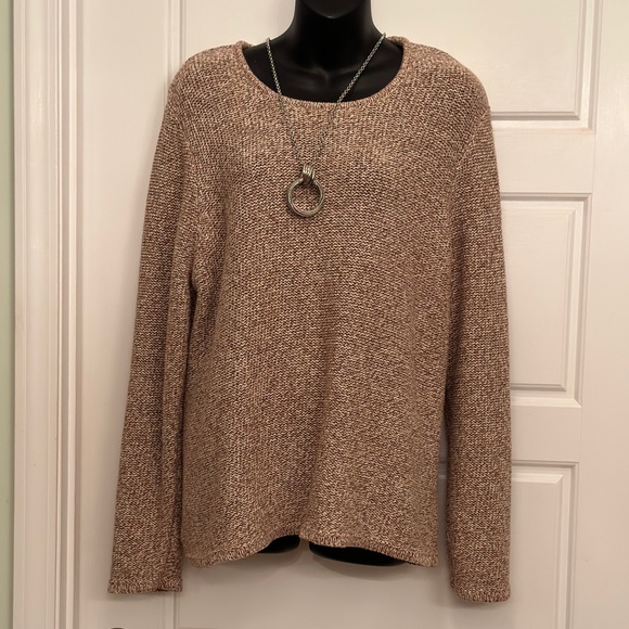 LL Bean Women’s Sweater 100%Cotton XL - Picture 2 of 5